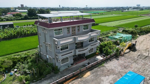 雲林西螺鎮住宅屋頂19.76kW太陽能案場實景圖